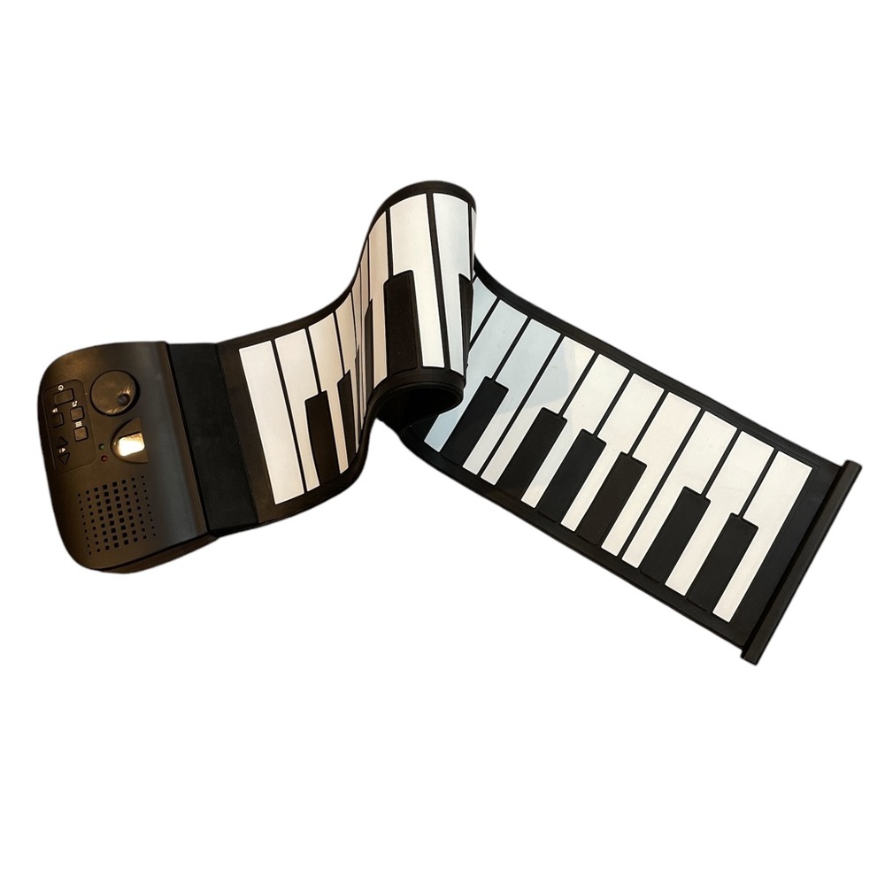 FAO Schwarz Roll Up Piano Keyboard Flexible Portable